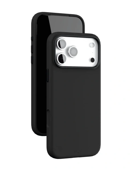 Чехол защитный VLP Aster Pro Case с MagSafe для iPhone 17 Pro Max, черный